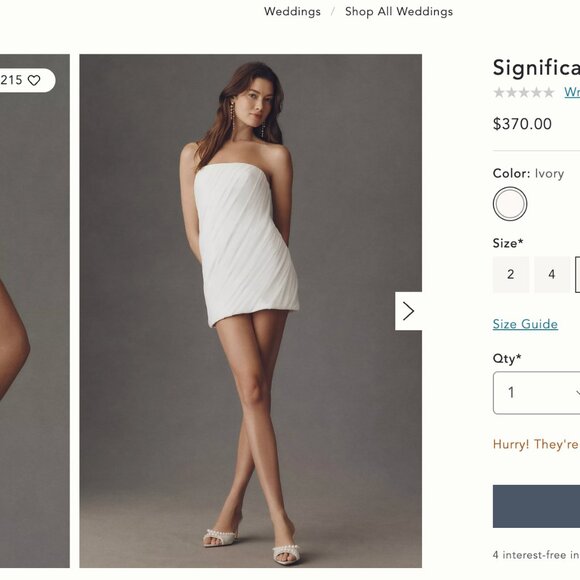 Significant Other Dresses & Skirts - NWT Anthropologie Significant Other Aryn Mini Dress | Size 6 | $390+ Retail